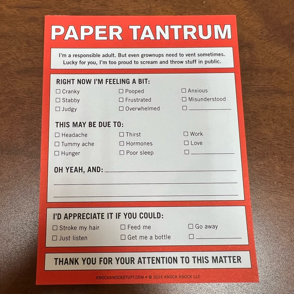 KNOCK KNOCK 3 for $10